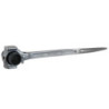 WIPRO Kunci Sock Ratchet Kepala Palu 17x21 - 300mm 24T