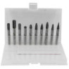 ALLWIN Rotary Burr TCT Set 10 Pcs (Shank 6 mm) BRT10-06