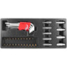 WIPRO Tool Tray Deep Socket, Hex Key Wrench, and Insert Socket Bits Set 41 Pcs SC-05