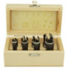 WIPRO Bor Kayu Dowel Set (8 Pcs) WP-051 (6,10,12,16mm, 1/4 inch,3/8 inch,1/2 inch,5/8 inch)