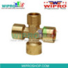 WIPRO WN5118 Cross Connector M1/2 inch x F1/2 inch x F1/2 inch x F/1/2 inch