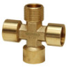WIPRO WN5118 Cross Connector M1/8 inch x F1/8 inch x F1/8 inch x F1/8 inch