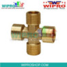 WIPRO WN5117 Cross Connector F3/8 inch x M3/8 inch x F3/8 inch x M3/8 inch