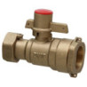 SAILING Lockable Ball Valve(B1045) 2 inch F x 1-1/2 inch H ( 50 mm )