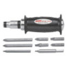 JTC 5410-RUBBER HANDLE IMPACT DRIVER -