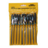 WIPRO Kikir Set Emas 10Pcs KN10-3140 (3x140mm)
