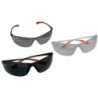 JCK Kacamata Safety HC203-03 SILVER Mirror Frame Gray Orange