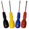 WIPRO Obeng Torx Set 4pcs (T6,T7,T8,U) H0734