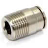 WIPRO Fitting PA Conceal Hexagon Straight Male NPOCT04-M5