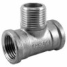 WIPRO WN7110 T-Type Connector Stainless304 M1/4 inch x F1/4 inch x F1/4 inch