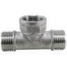 WIPRO WN7109 T-Type Connector Stainless304 F1/4 inch x M1/4 inch x M1/4 inch