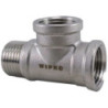 WIPRO WN7108 T-Type Connector Stainless304 F3/8 inch x F3/8 inch x M3/8 inch