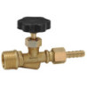 WIPRO WN5008 Gate Valve with Hose Barb M1/4 - M1/2
