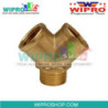WIPRO WN5104 Y-Type Connector F3/8 inch x F3/8 inch x M3/8 inch