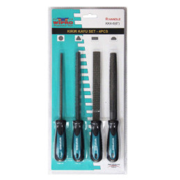 WIPRO Kikir Set Kayu 4PCS...