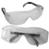 JCK Kacamata Safety HC5061-01 CLEAR Frame Black Silver