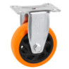 WIPRO Roda PVC Orange 4 inch M (22100F)