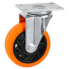 WIPRO Roda PVC Orange 4 inch H (22100)