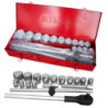 WIPRO Sock Set 18pcs 3/4 inch  6pt 19-50mm