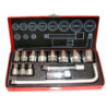 WIPRO Sock Set 15Pcs 1/2 inch 6pt 8-32mm